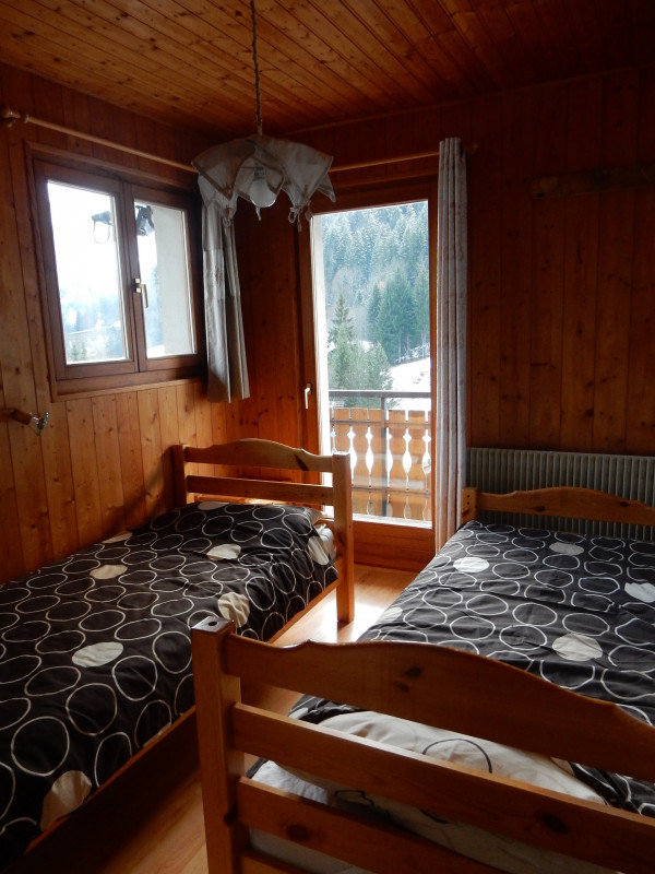 Appartement n°1 dans chalet les bouquetins, Chambre, Châtel 74390