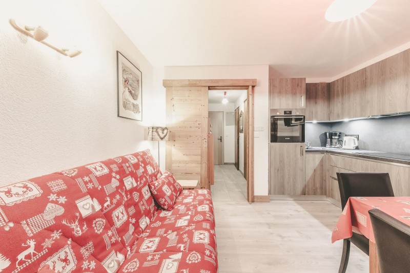 Appartement n°1 dans résidence Lou Candres Séjour, Châtel