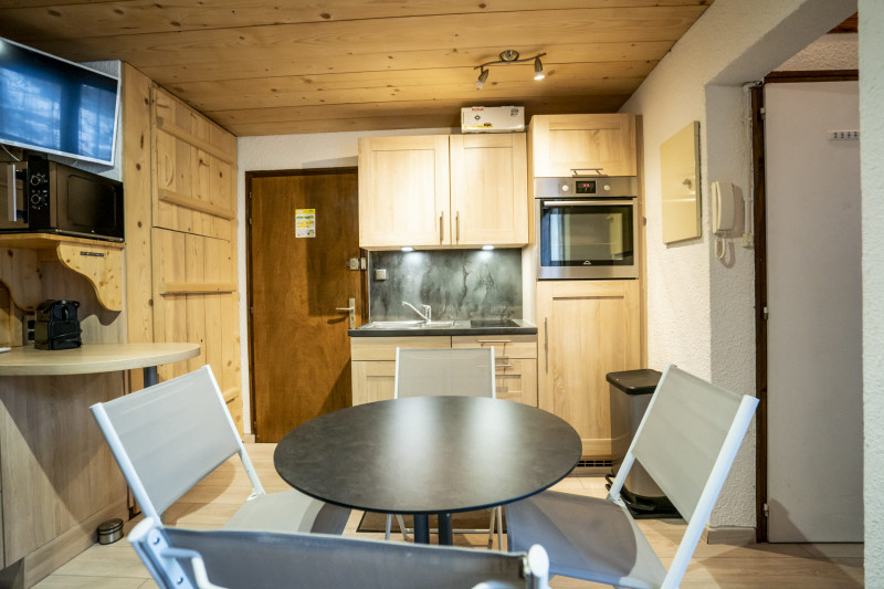 Appartement n°123, résidence Alpenlake, Salle à manger, Châtel hiver