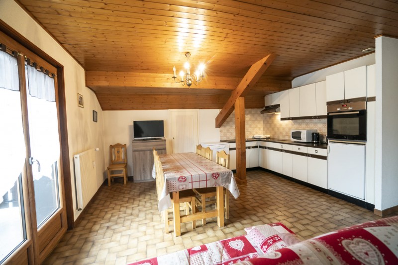 Appartement n°2 Maison des Vallets, Séjour, Châtel 