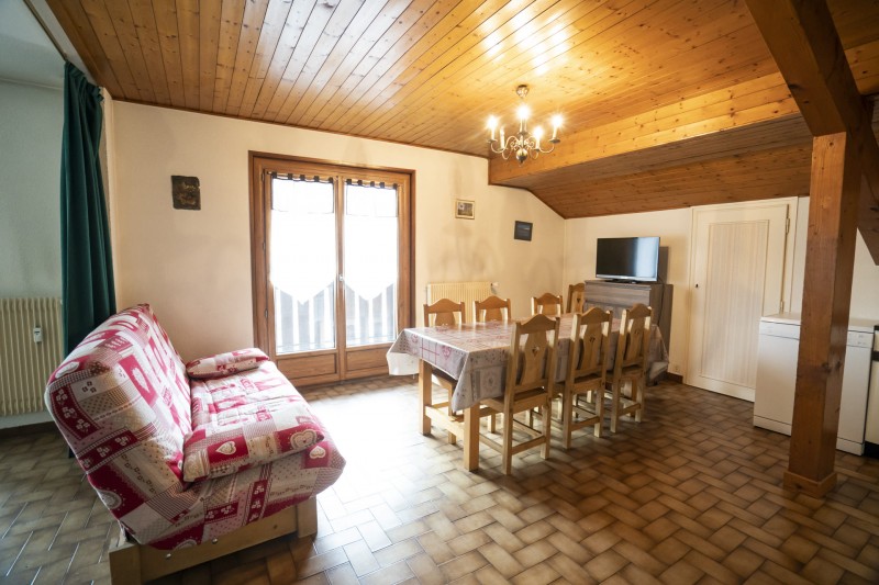 Appartement n°2 Maison des Vallets, Séjour, Châtel Ski