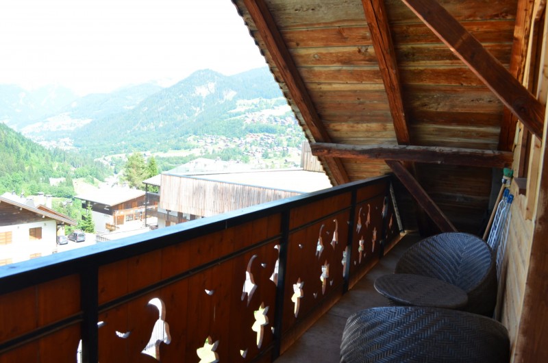 Apartment n°3 in chalet l'EPICEA, Balcony, Châtel