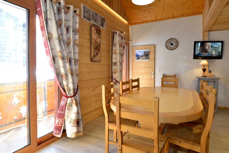 Appartement n°4 chalet L'EPICEA, Pièce de vie Châtel 74