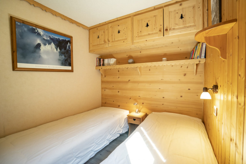 Appartement n°5 dans résidence Alexandra, Chambre 2 lits simples, Châtel Ski