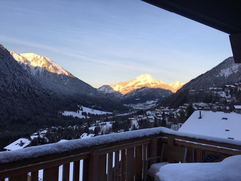 Appartement OROUGE B 001,  Vue Châtel Vallée Neige