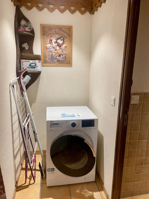 Appartement Ours Châtel, buanderie, Neige Haute Savoie