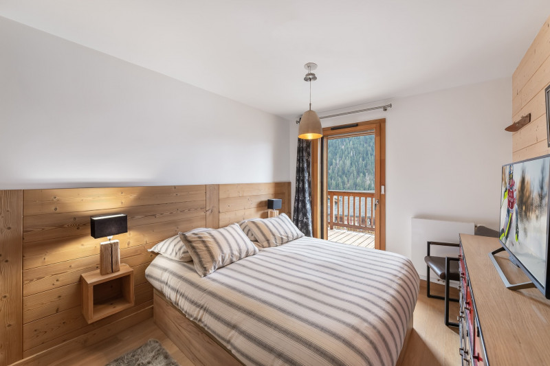 Apartment Perles de Savoie A204 Châtel, Bedroom 1 double bed, Vallée d'Abondance Holidays