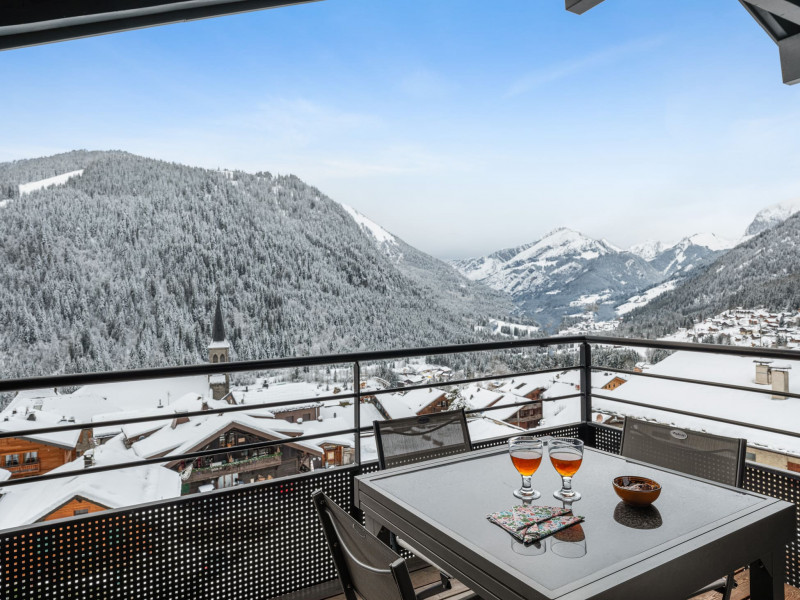 Appartement Savoisien Châtel Boude, Balcon, Alpes du Nord 74390