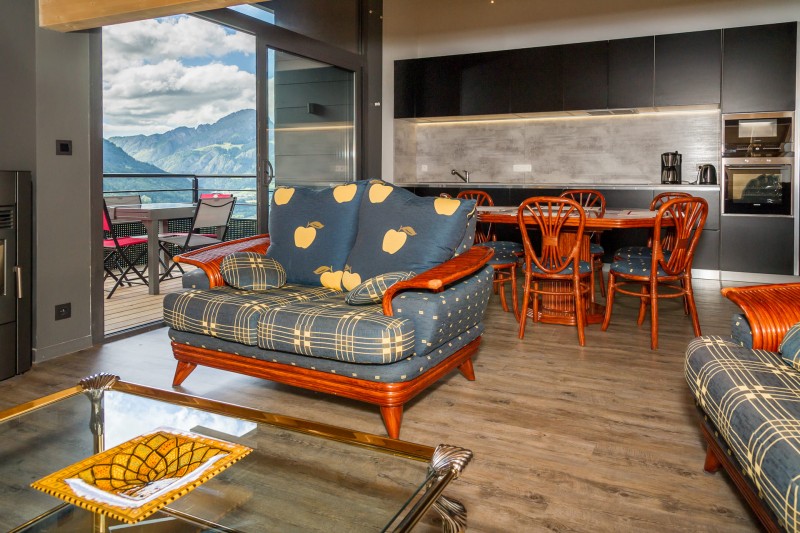 Appartement Savoisien n°6, Séjour, Châtel Portes du Soleil