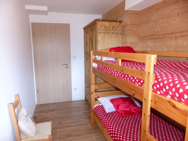 Apartment Soldanelles n°11, Bedroom with bunkbeds, Châtel Rental