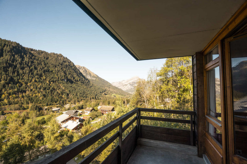 Appartement Val Pierre A4, Vue terrasse, Châtel Montagne 74