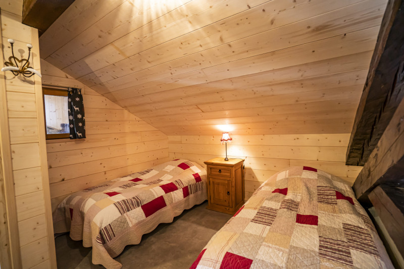 Apartment Vieux Four 002, Bedroom 3 single bed, Châtel Family holidays