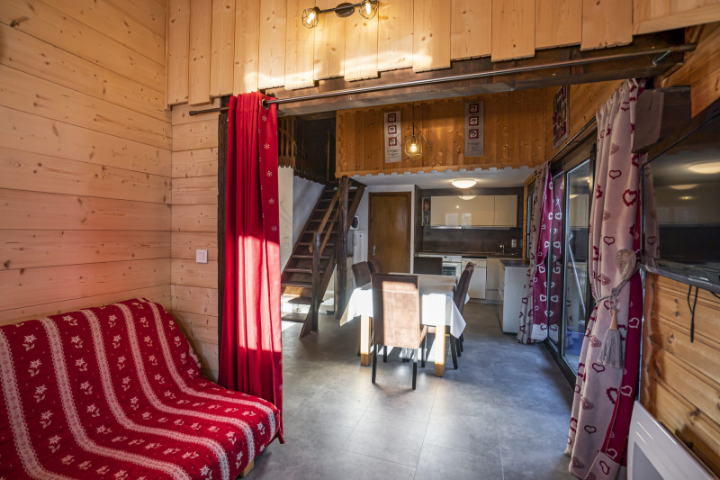 Apartment Vieux Four 04, Living room, Châtel Ski slope