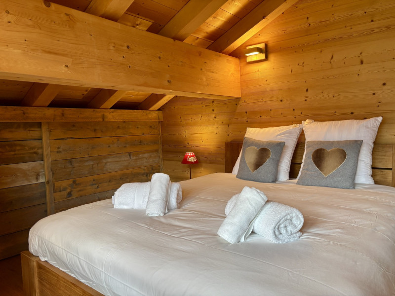 Chalet 4 Jillou, Double bedroom, Chapelle d'Abondance, Ski vacation 74