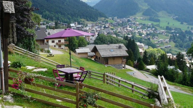 Chalet 4 personnes Le Mazot Châtel en été