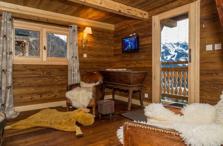 Chalet 4 people, Mazot, Living-room, Châtel, French Alps