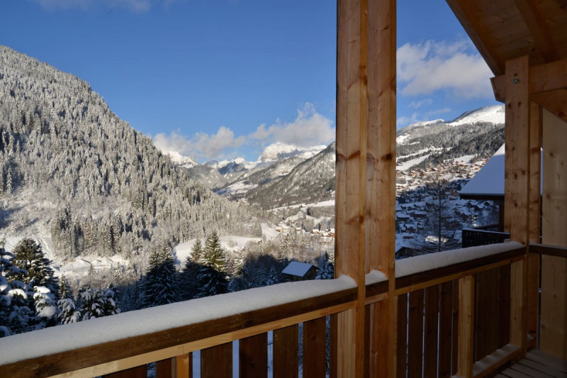Chalet Alaska, Balcon avec vue, Châtel Village 74 Chalet Alaska, Balcon avec vue, Châtel Village 74
