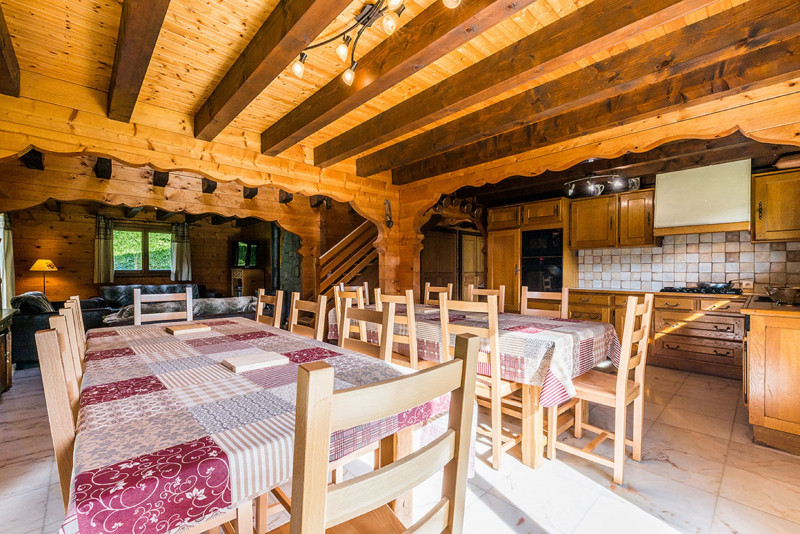 Chalet Alban Séjour Salle à Manger Petit Châtel Portes du Soleil