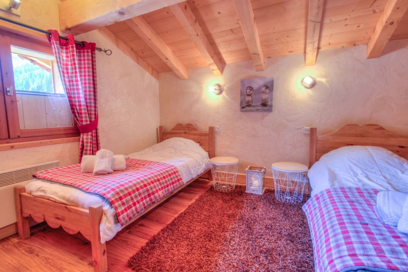 Chalet Anna 16 personnes Châtel Pré-la-Joux chambre 2 lits simples 