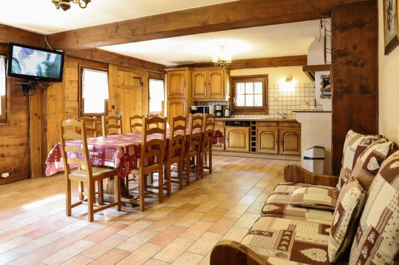 Chalet Au Bon vieux Temps Living room Châtel