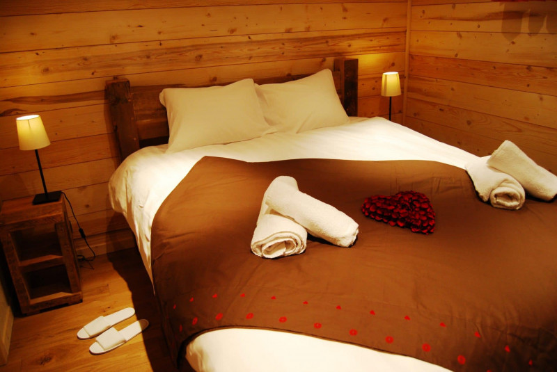 Chalet Barbossine, Bedroom single bed, Châtel Winter