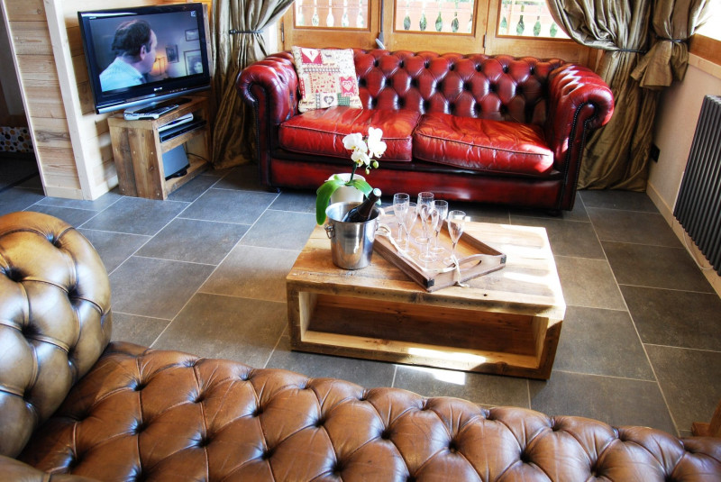 Chalet Barbossine, Living room, Châtel Haute-Savoie