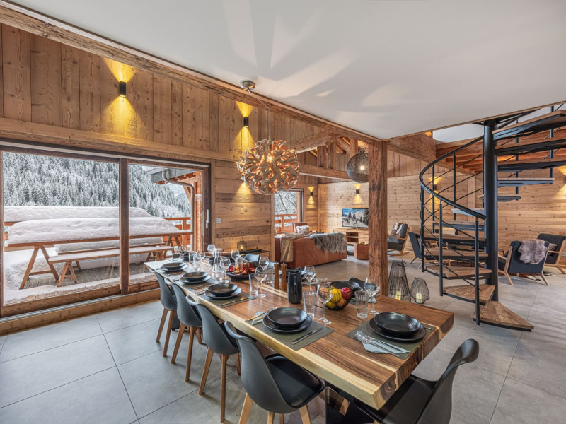 Chalet Bois Colombe Châtel, Living Room, Châtel Réservation