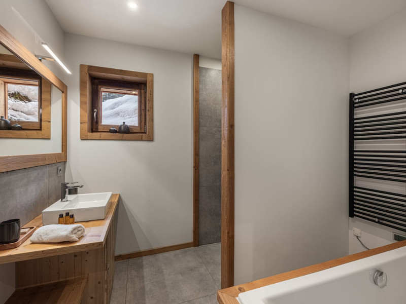 Chalet Bois Colombe, Bathroom, Châtel