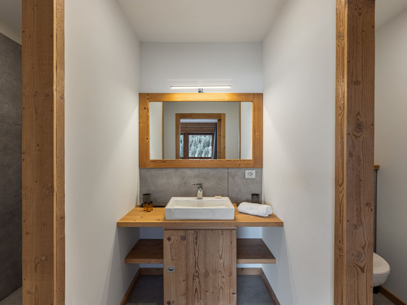 Chalet Bois Colombe, Salle de douche/WC, Châtel 