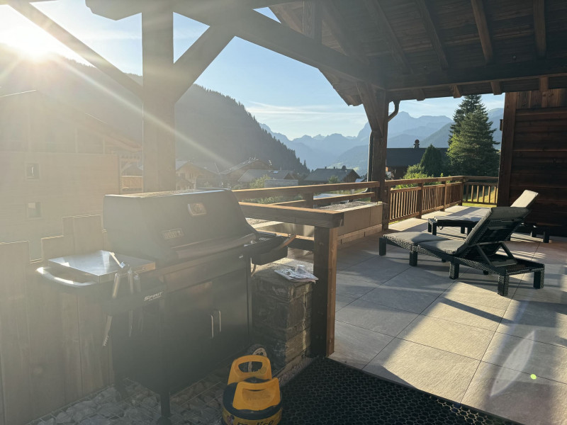Chalet Bonatti, Sunny terrace, Chatel Vonnes