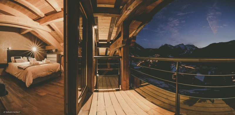 Chalet Bovard, Chalet Spencer, balcon, Châtel Les Portes du Soleil