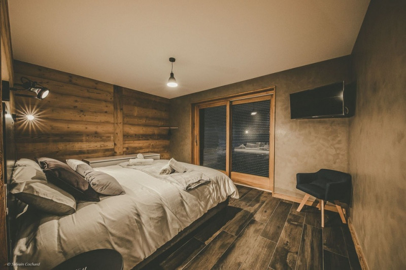 Chalet Bovard, Chalet Spencer, chambre, Châtel Les Portes du Soleil