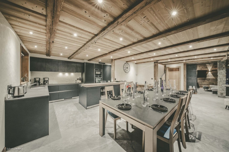 Chalet Bovard, Whymper, salle à manger, Vallée d'Abondance Châtel