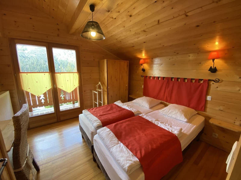 Chalet Castor, Chambre 2 lits simples, Châtel Réservation Chalet Castor, Chambre 2 lits simples, Châtel Réservation