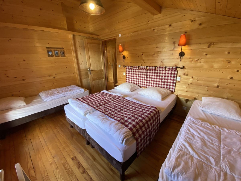 Chalet Castor, Chambre 4 lits simples, Châtel Vacances en famille Chalet Castor, Chambre 4 lits simples, Châtel Vacances en famille