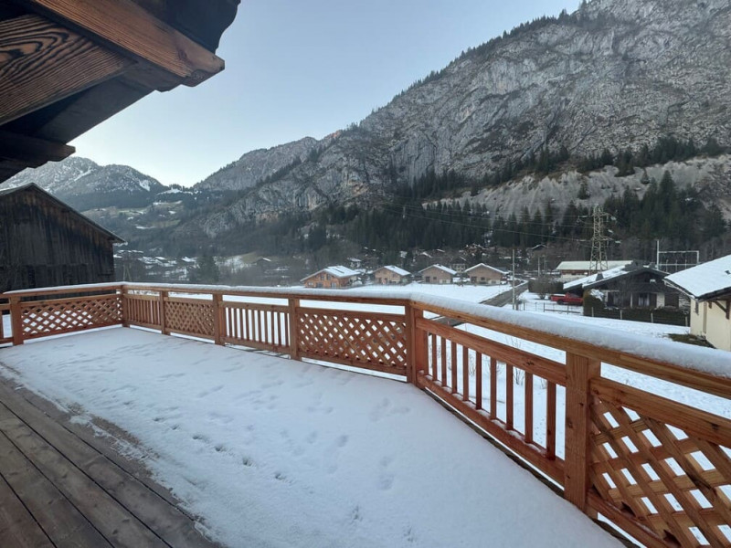 Chalet Cervin, Terrasse vue montagne, Village de montagne 74