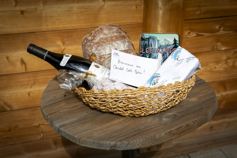 Chalet Cret Beni, Welcome basket, Châtel Northern Alps