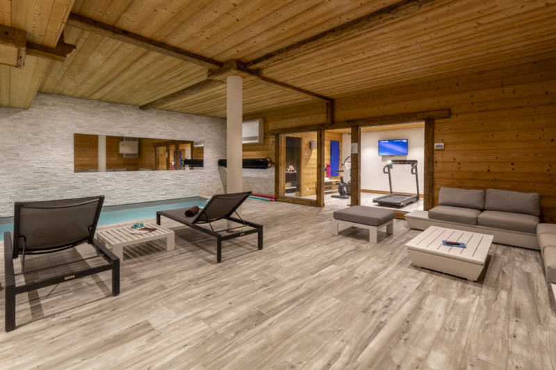 Chalet Cret Beni, Simming pool and sauna, Châtel Wellness holidays 74