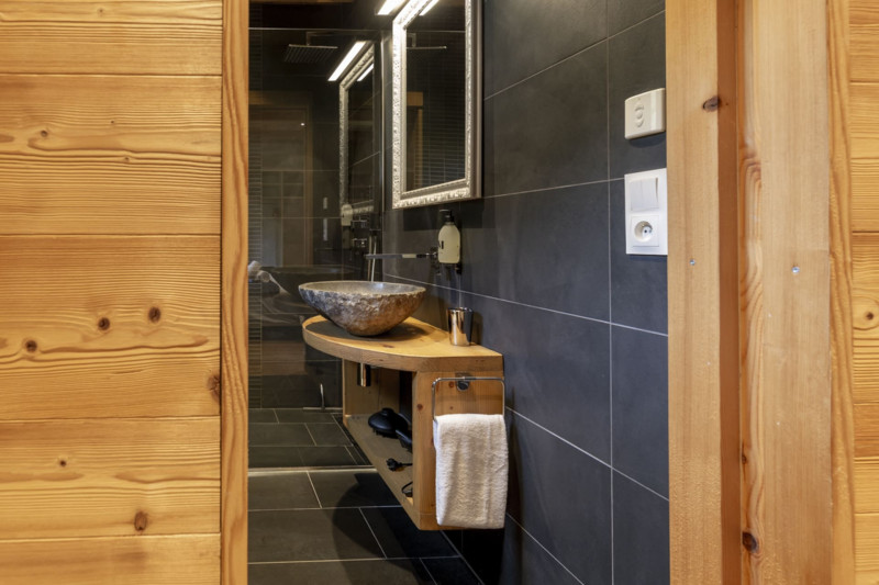 Chalet Cret Beni, Shower room, Châtel Hiking 74