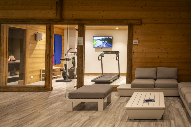 Chalet Cret Beni, Salle de Sport, Châtel Vacances Sportive 74