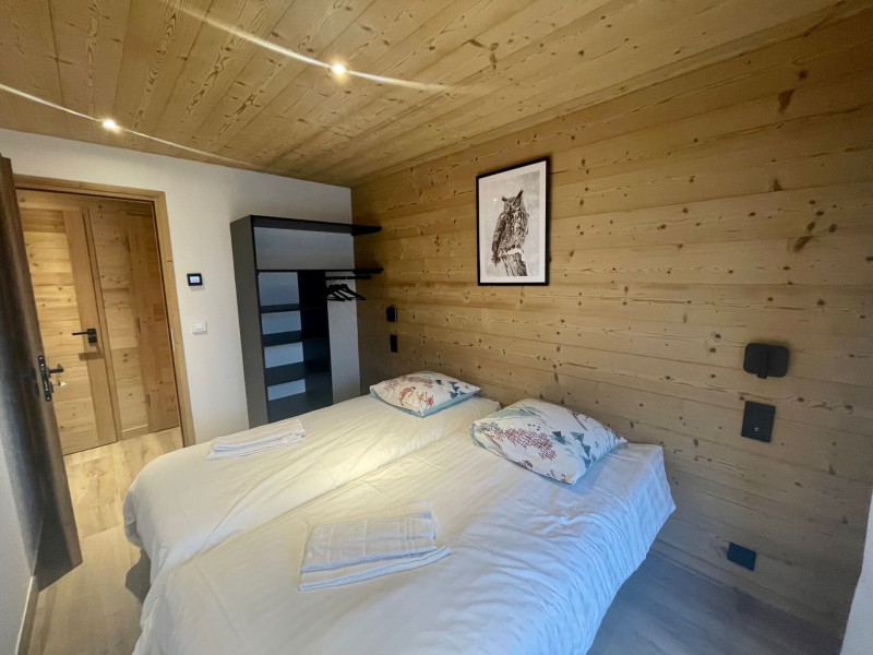 Chalet D'Artagnan, Rooms 2 single beds ground floor, Châtel