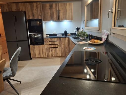 Chalet de la Fiolaz, Linving-room with dining-room and kitchen, Châtel Haute-Savoie Chalet de la Fiolaz, Linving-room with dining-room and kitchen, Châtel Haute-Savoie