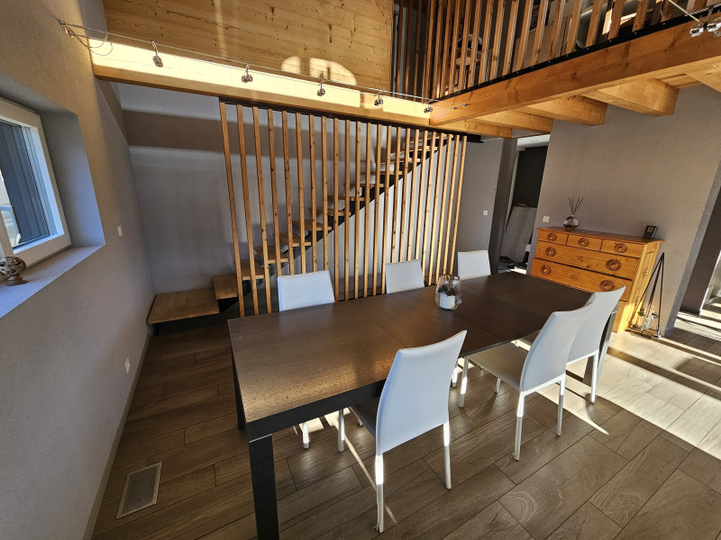 Chalet du Saix A, Living-dining room, Châtel Haute-Savoie