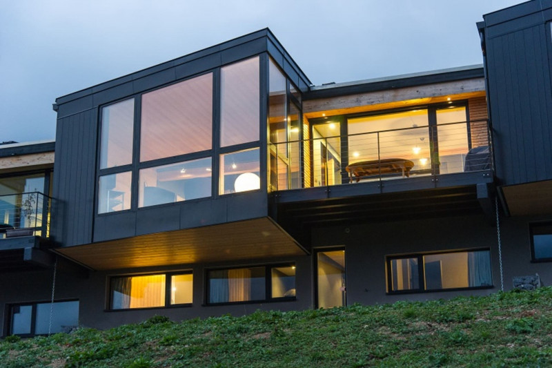 Chalet du Saix, Vue de l'extérieur, Châtel Chalet moderne 74