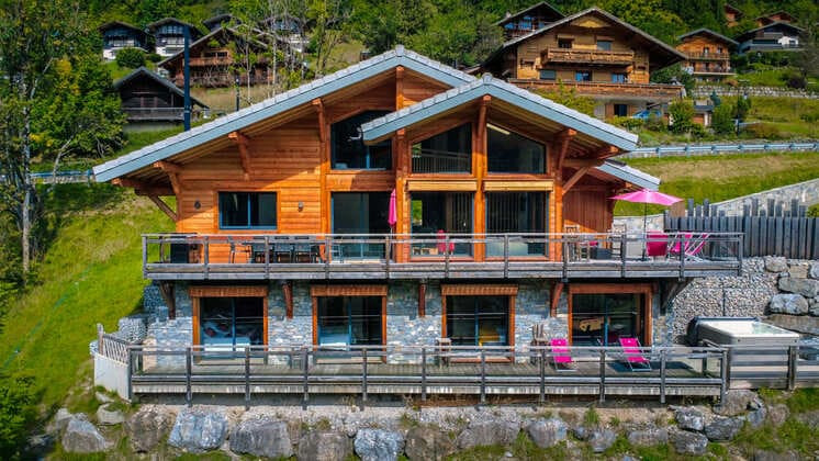 Chalet Entre Vous, Chalet extérieur, Châtel Bien-être en station