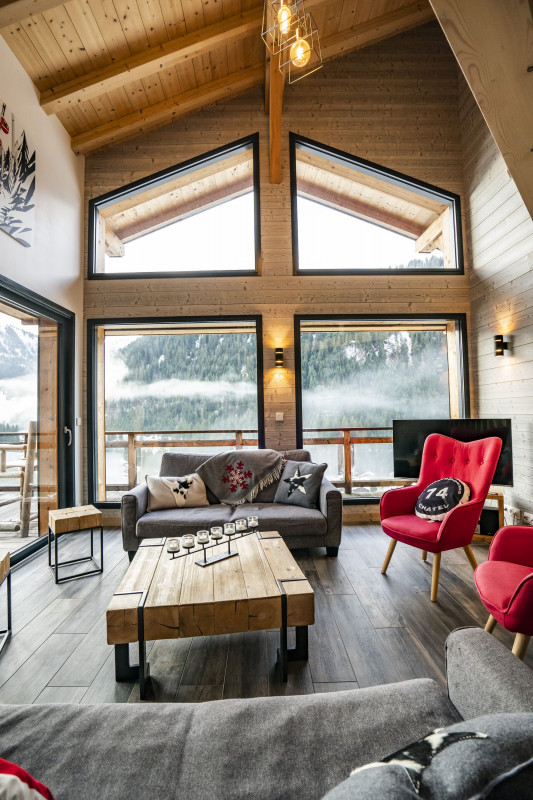 Chalet Entre Vous, Living room, Mountain ski 74390