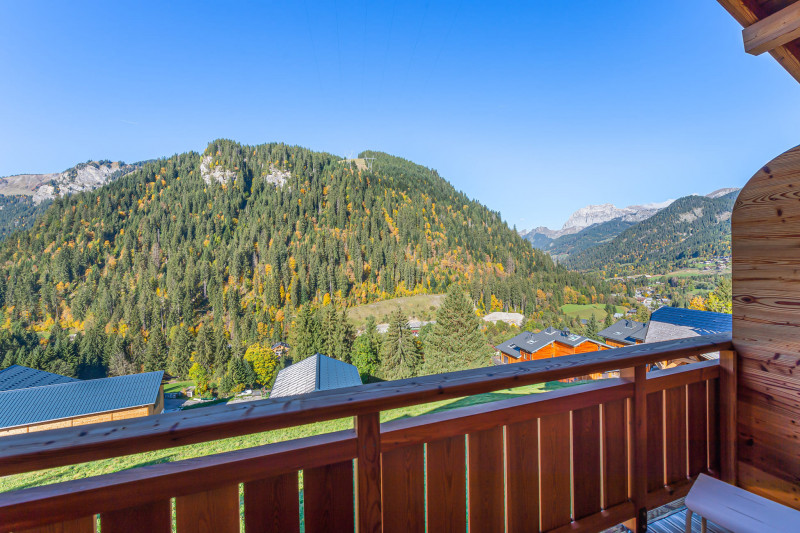 Chalet Etringa, Terrasse avec vue panoramique, Châtel Neige 74