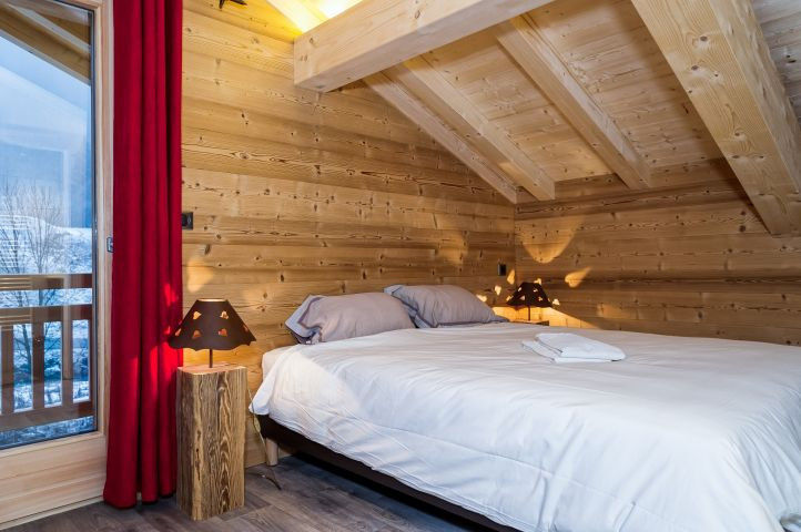 Chalet Haute-Cime, Chambre lit double, Châtel Alpes Françaises