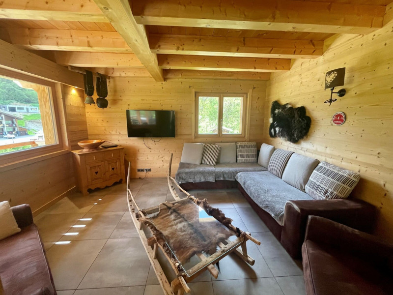 Chalet Haute-Cime, Salon, Châtel Vacances 