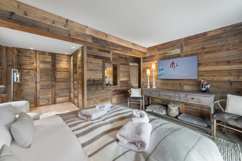 Chalet IKARIA 17 personnes Chambre Châtel location